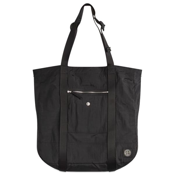 Нейлоновая металлическая сумка-тоут Stone Island, черный
Нейлоновая металлическая сумка-тоут Stone Island, черный