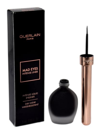 Подводка для глаз 01 Glossy Black, 5 мл Guerlain, Mad Eyes Intense Liner
Подводка для глаз 01 Glossy Black, 5 мл Guerlain, Mad Eyes Intense Liner