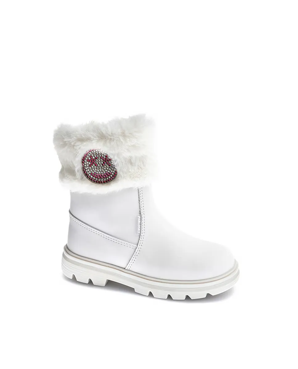 Кожаные сапоги для девочки на молнии Pablosky, белый
Кожаные сапоги для девочки на молнии Pablosky, белый