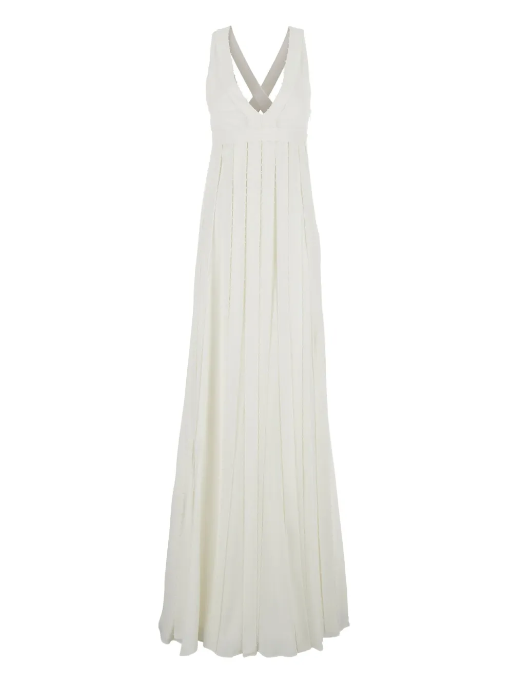 Платье-плиссе, украшенное жемчугом Giovanni Bedin, белый
Платье-плиссе, украшенное жемчугом Giovanni Bedin, белый