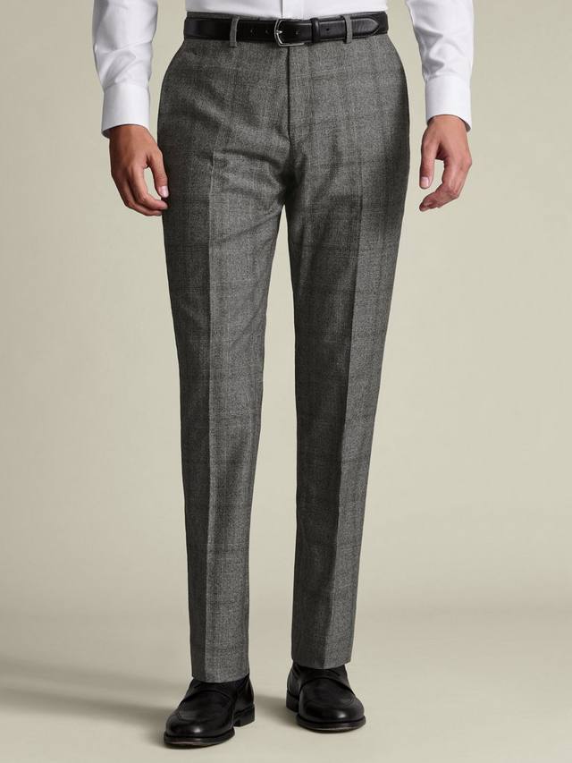 Брюки Super 120s из мериносовой шерсти в клетку Charles Tyrwhitt, Grey
Брюки Super 120s из мериносовой шерсти в клетку Charles Tyrwhitt, Grey