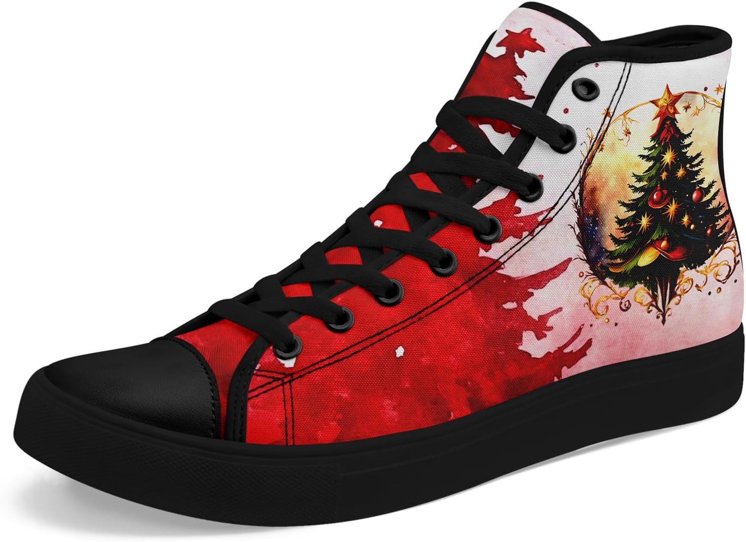 Рождественские высокие кеды из ткани для женщин и мужчин, праздничный подарок, удобные стильные плоские кроссовки для прогулок Awsole, черный/красный/зеленый/розовый
Рождественские высокие кеды из ткани для женщин и мужчин, праздничный подарок, удобные стильные плоские кроссовки для прогулок Awsole, черный/красный/зеленый/розовый