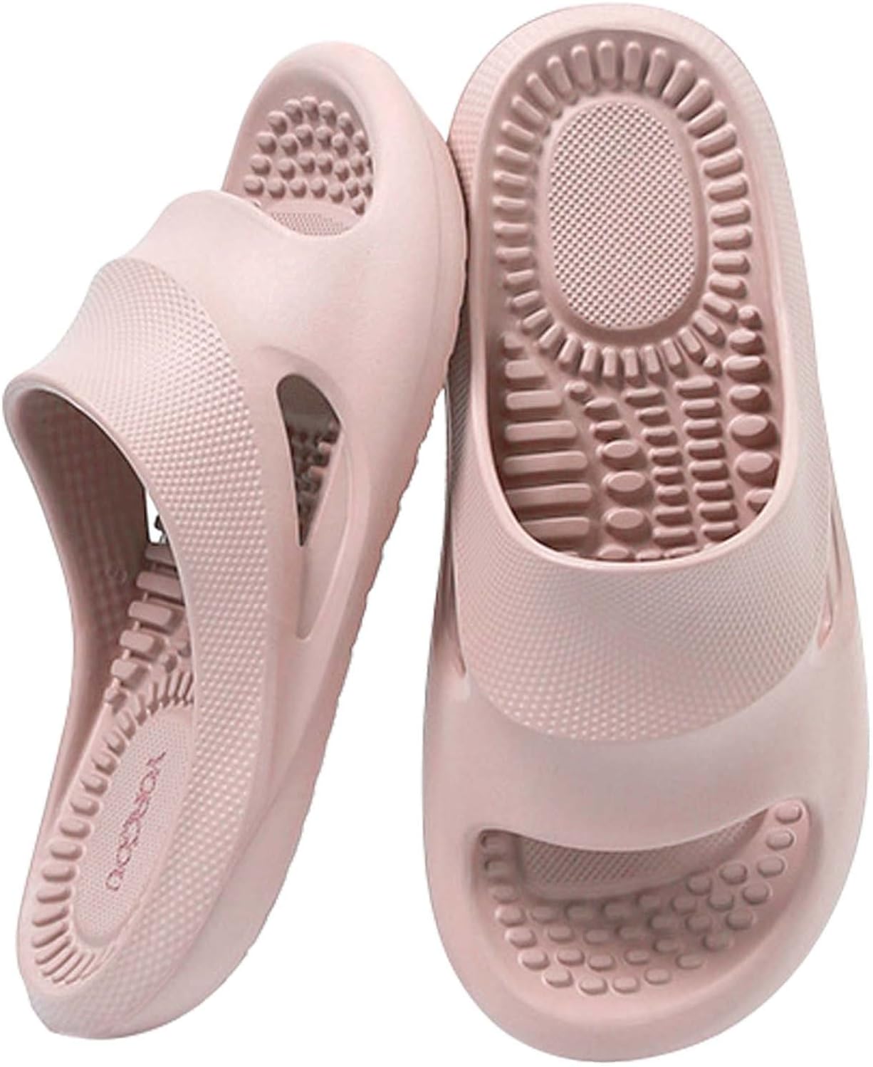 Массажные тапочки для женщин и мужчин, сандалии с открытым носком, летние домашние тапочки для ванны, слайдеры при плантарном фасциите, для женщин и девушек, для спортзала, противоскользящие для дома Hmweb, светло-розовый
Массажные тапочки для женщин и мужчин, сандалии с открытым носком, летние домашние тапочки для ванны, слайдеры при плантарном фасциите, для женщин и девушек, для спортзала, противоскользящие для дома Hmweb, светло-розовый