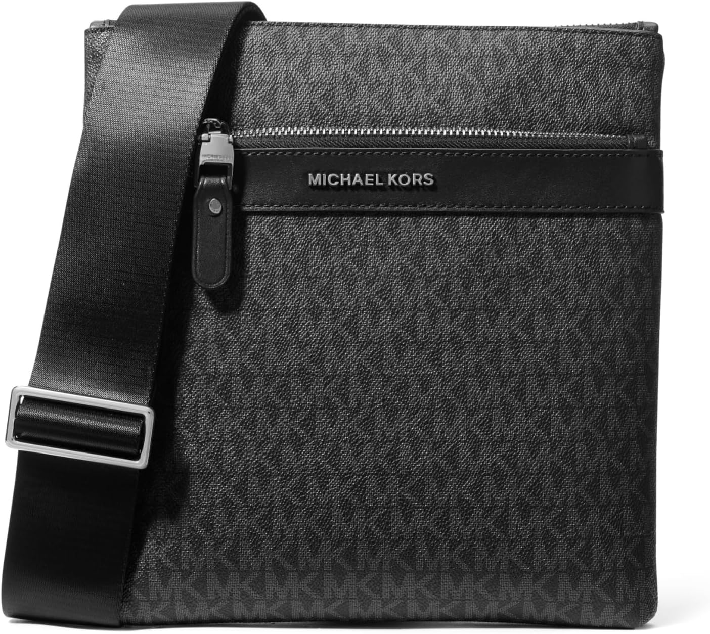 Michael Kors мужская сумка Hudson Flat Crossbody, Light Gunmetal-Hardware/Black
Michael Kors мужская сумка Hudson Flat Crossbody, Light Gunmetal-Hardware/Black