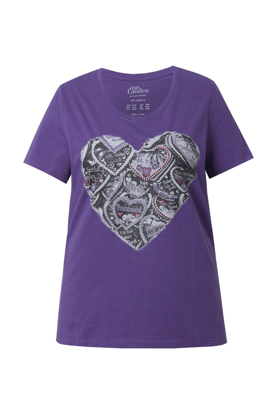 Рубашка Ulla Popken, фиолетовый
Рубашка Ulla Popken, фиолетовый