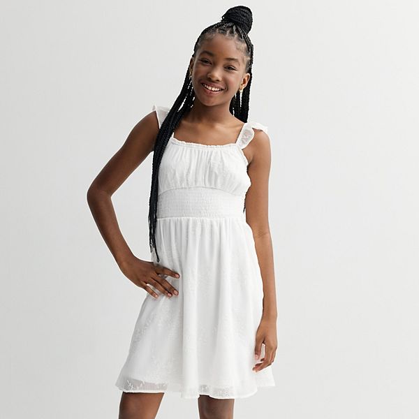 Детское платье в крестьянском стиле с вышивкой и шнуровкой для девочек 7-16 лет Limited Too, White
Детское платье в крестьянском стиле с вышивкой и шнуровкой для девочек 7-16 лет Limited Too, White