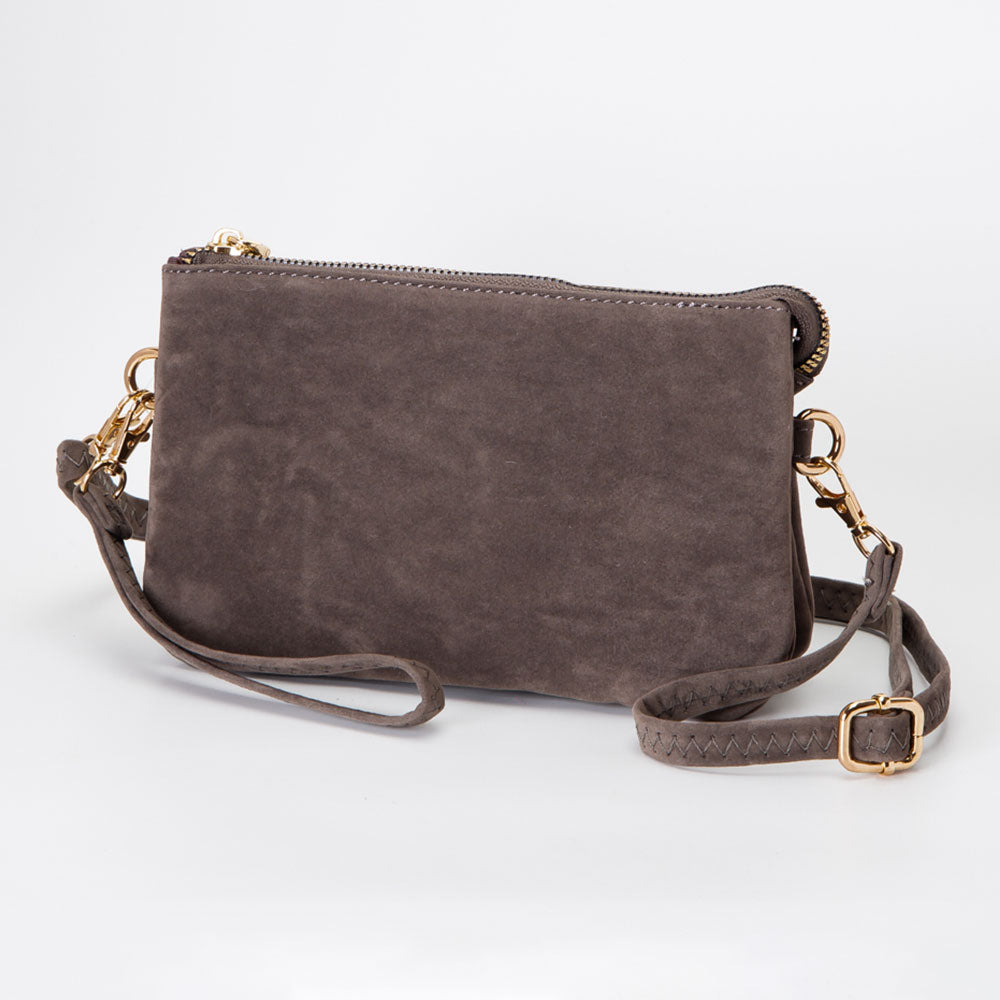 Простая клатч-сумка через плечо из искусственной замши FASHNZFAB, серый
Простая клатч-сумка через плечо из искусственной замши FASHNZFAB, серый