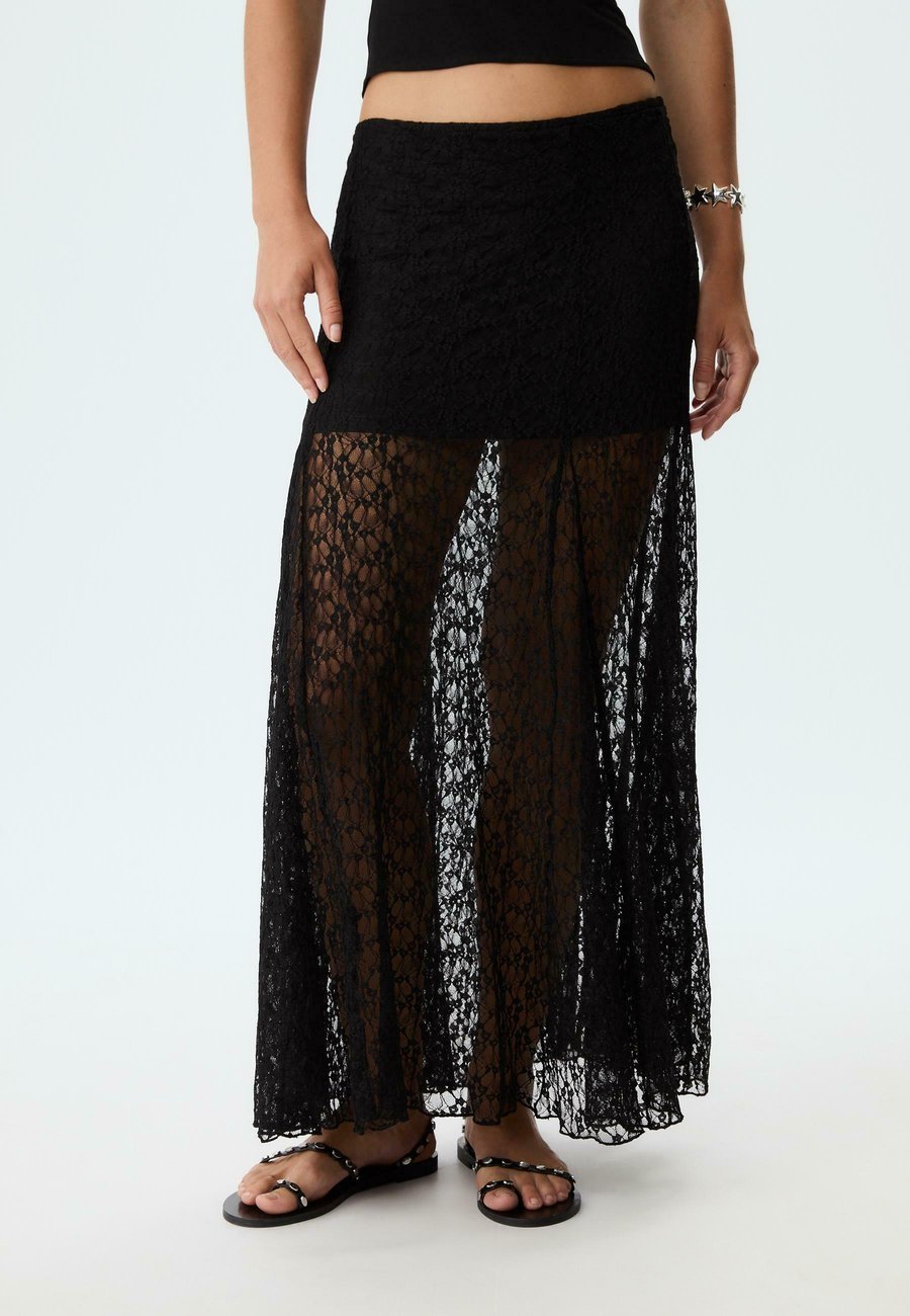 Юбка Stradivarius Maxi skirt, Black
Юбка Stradivarius Maxi skirt, Black