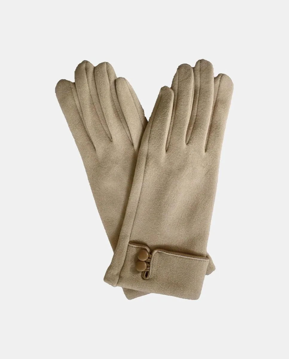 Женские перчатки из трикотажного материала Eem, бежевый
Женские перчатки из трикотажного материала Eem, бежевый