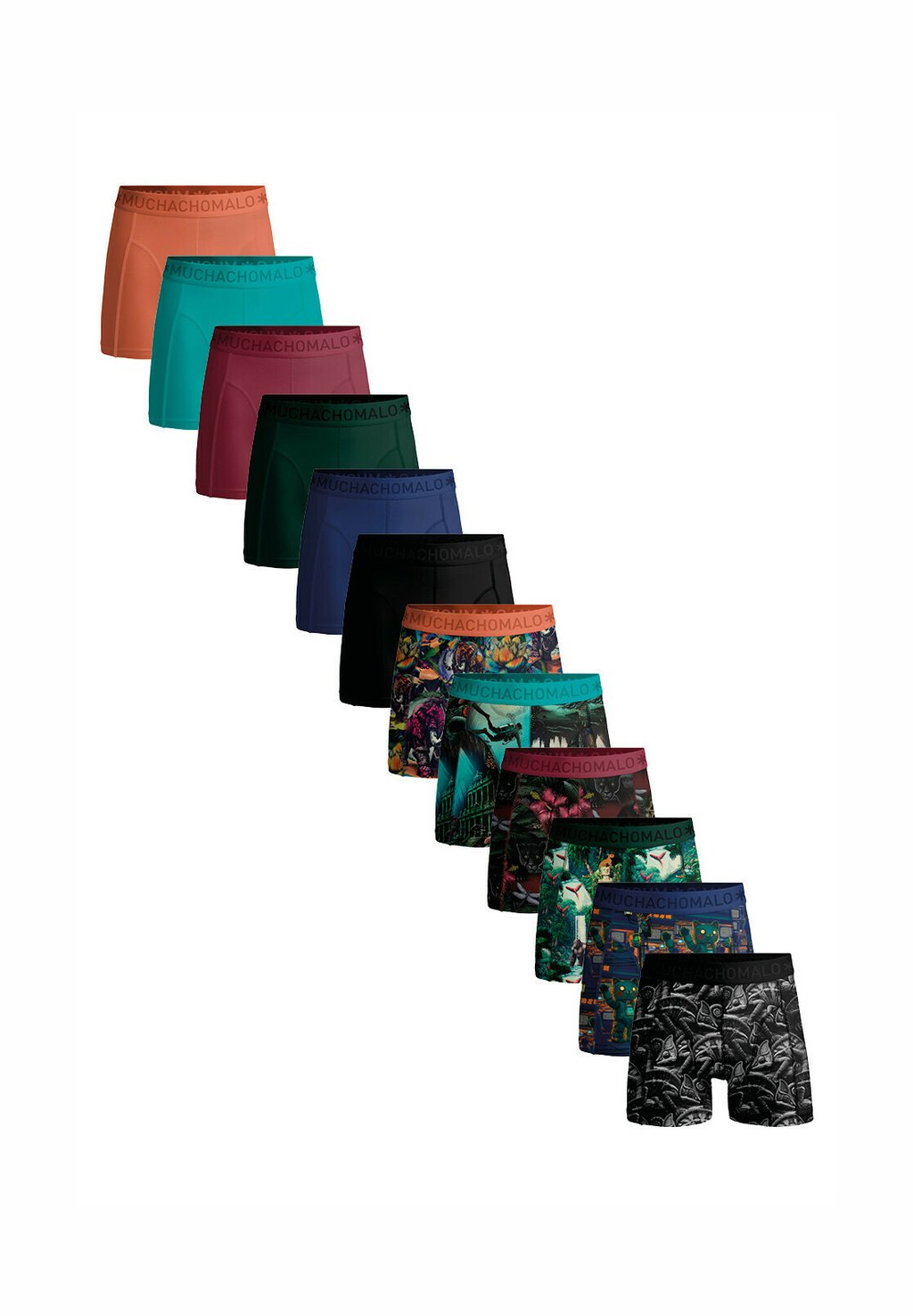 Брюки 12-PACK SOLID MUCHACHOMALO, черный
Брюки 12-PACK SOLID MUCHACHOMALO, черный