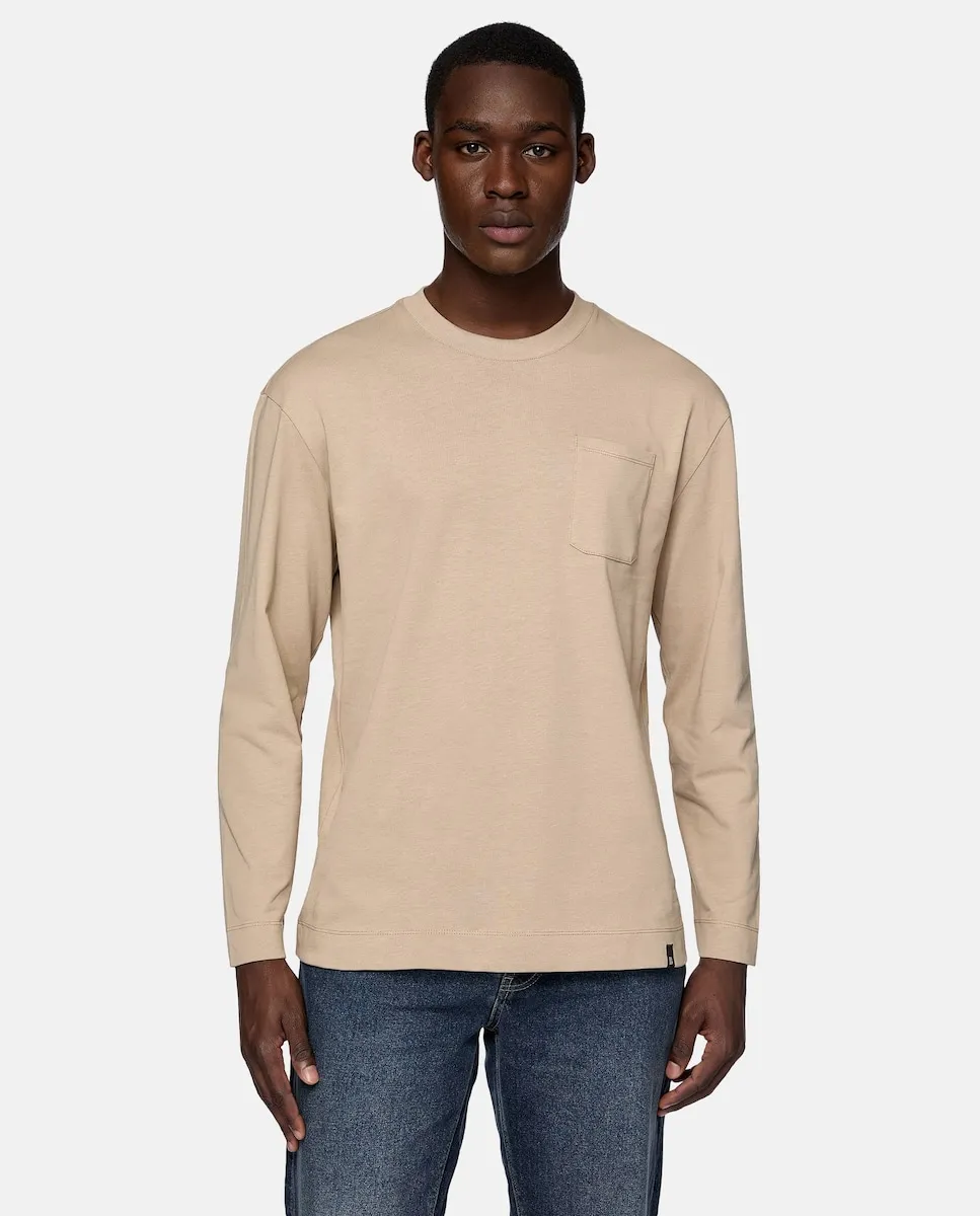 Мужская футболка с длинным рукавом Boggi Milano, кремовый
Мужская футболка с длинным рукавом Boggi Milano, кремовый