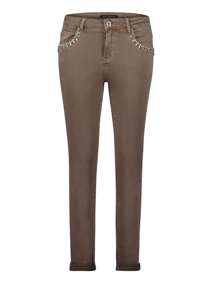 Betty Barclay Простые джинсы коричневого цвета
Betty Barclay Простые джинсы коричневого цвета