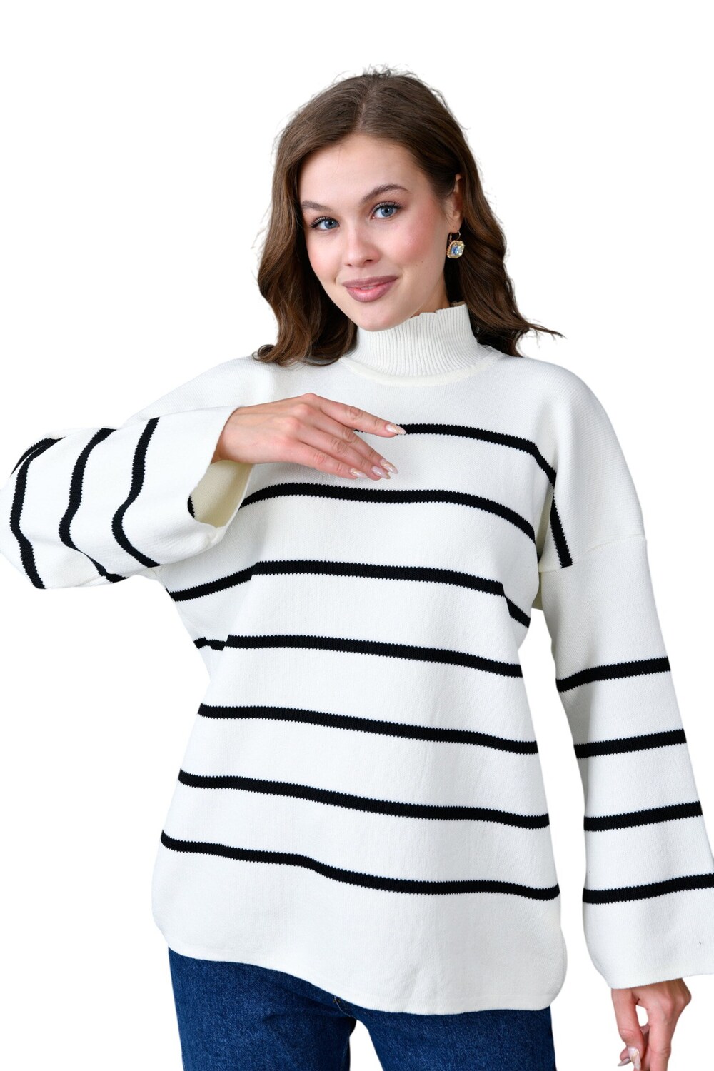WOMAN VISION Свитер в белом цвете
WOMAN VISION Свитер в белом цвете