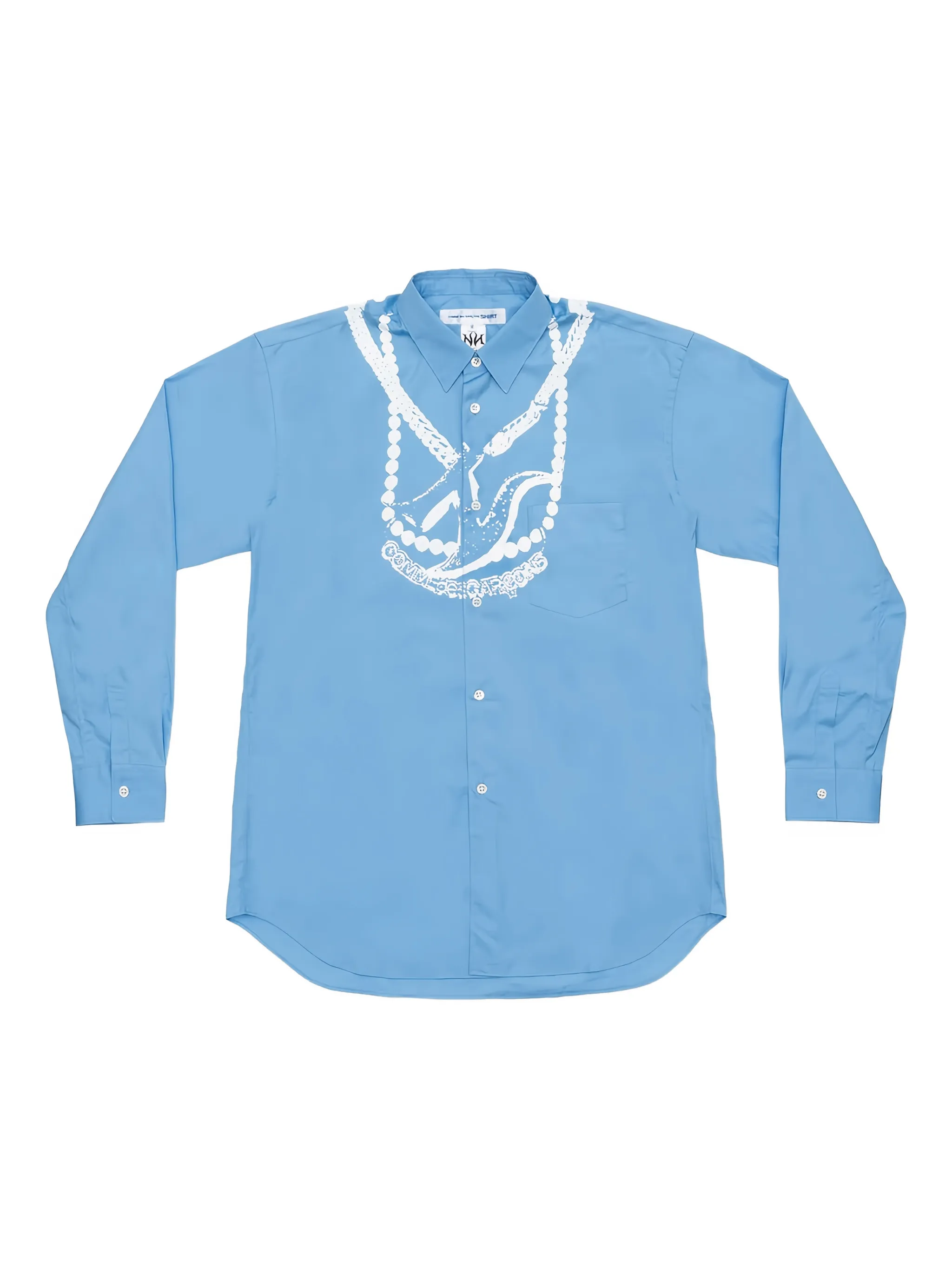 Рубашка Chain в тонкую полоску из коллаборации с A$AP Nast Comme Des Garçons Shirt, синий
Рубашка Chain в тонкую полоску из коллаборации с A$AP Nast Comme Des Garçons Shirt, синий