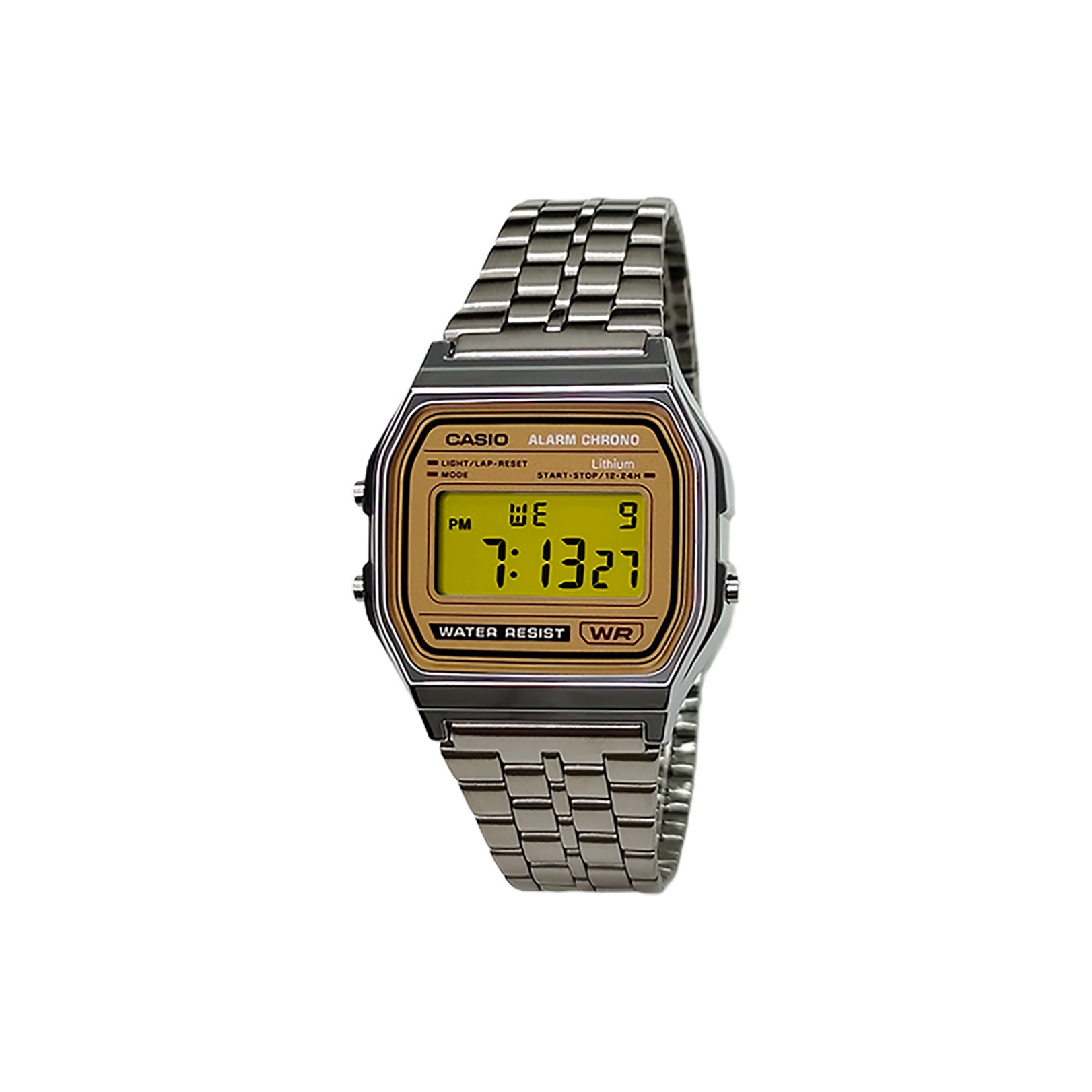 CASIO Часы Retrofit Series Quartz Movement Stainless Steel Strap Watch Men's Watch Gold Dial
CASIO Часы Retrofit Series Quartz Movement Stainless Steel Strap Watch Men's Watch Gold Dial