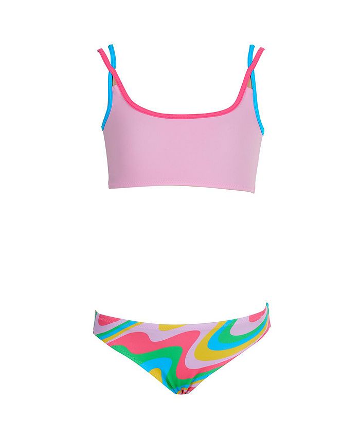 Детский купальный комплект Karma для девочек - малышки, подростки NESSI BYRD, розовый 
Детский купальный комплект Karma для девочек - малышки, подростки NESSI BYRD, розовый