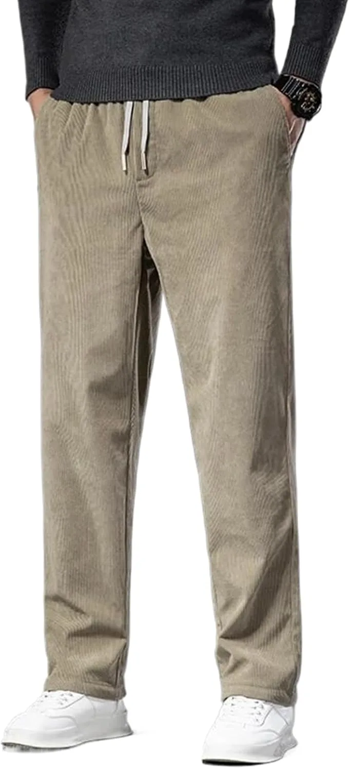 Мужские брюки Corduroy Casual с эластичным поясом FSSNHQHCJ
Мужские брюки Corduroy Casual с эластичным поясом FSSNHQHCJ