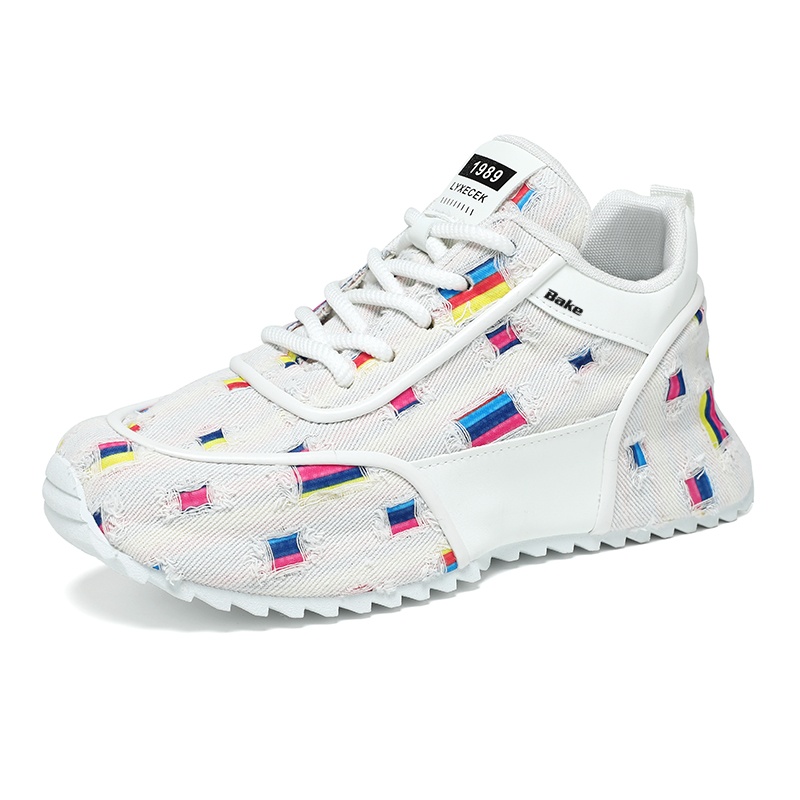 Амортизирующие, износостойкие, низкие повседневные туфли для мужчин BAKE, White
Амортизирующие, износостойкие, низкие повседневные туфли для мужчин BAKE, White