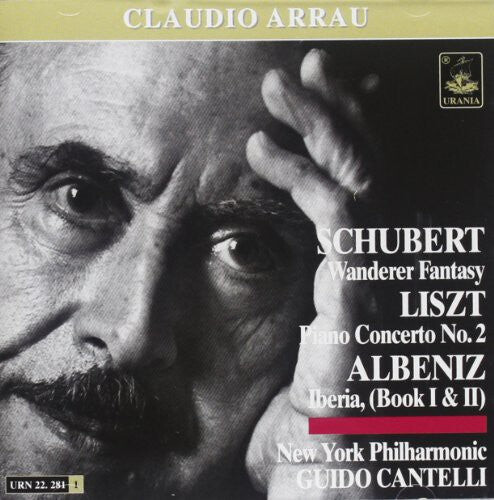 CD диск Schubert / Liszt / Albeniz / Arrau / Cantelli: Wanderer Fantasy / Piano Cto 2
CD диск Schubert / Liszt / Albeniz / Arrau / Cantelli: Wanderer Fantasy / Piano Cto 2