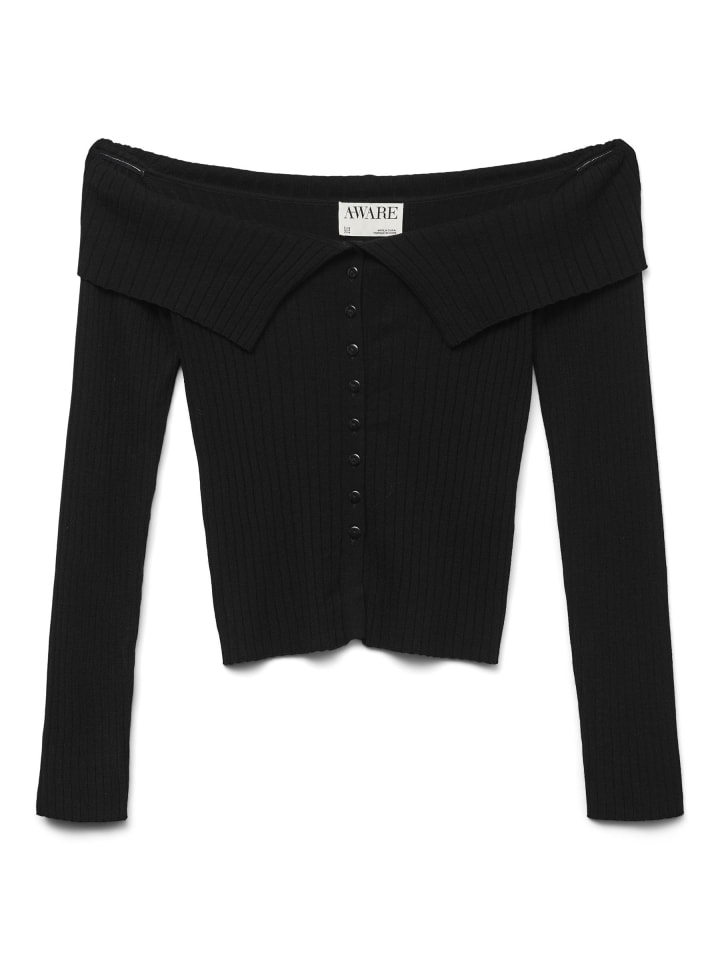 Черный вязаный свитер Vero Moda
Черный вязаный свитер Vero Moda