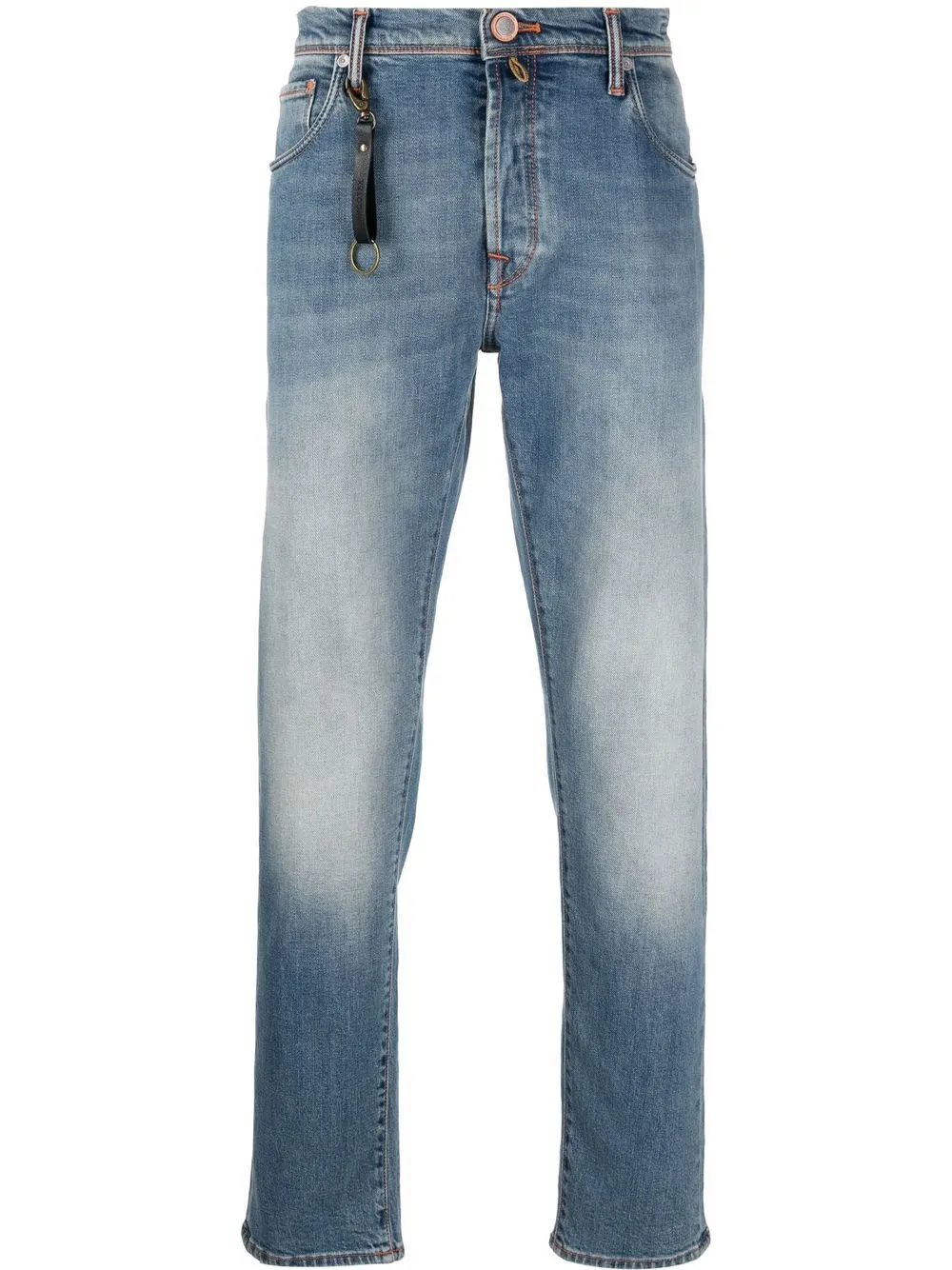 Джинсы скинни средней посадки Incotex, синий
Джинсы скинни средней посадки Incotex, синий