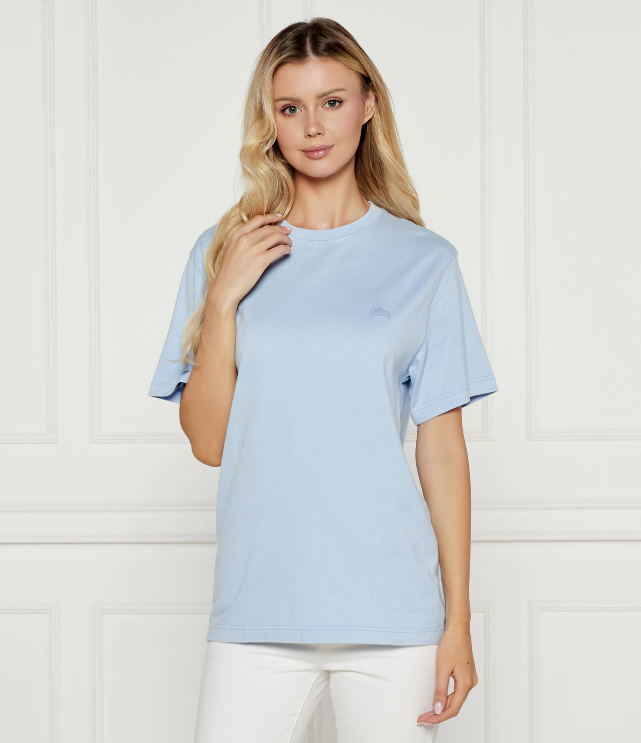 Футболка Lacoste Classic fit, небесно-голубой
Футболка Lacoste Classic fit, небесно-голубой