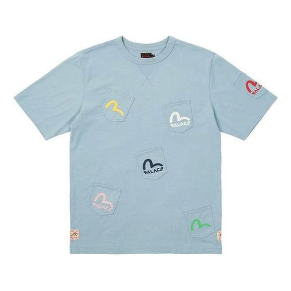 Футболка x evisu multi pocket t-shirt dusty blue logo t-shirt 'blue' Palace, синий
Футболка x evisu multi pocket t-shirt dusty blue logo t-shirt 'blue' Palace, синий