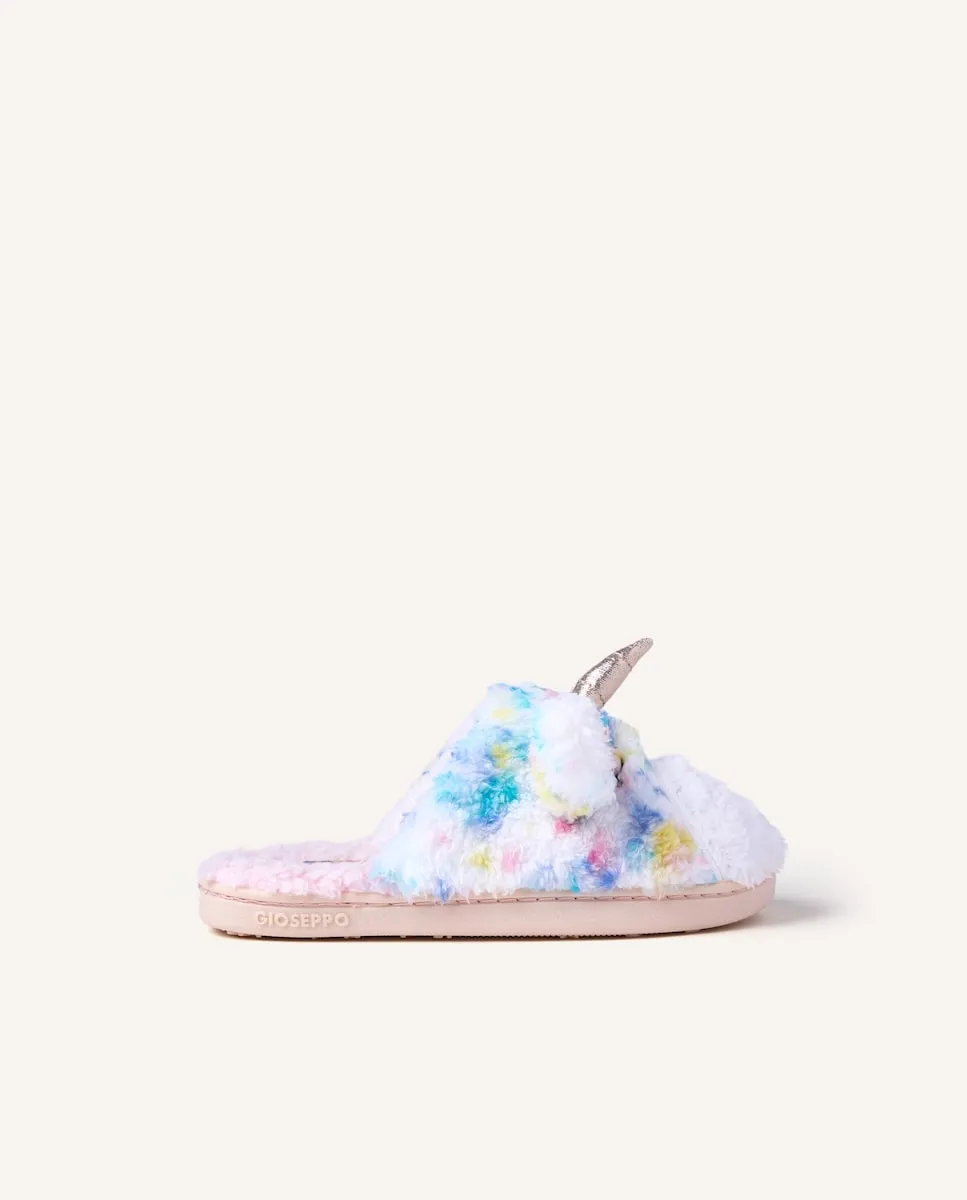 Домашние тапочки для девочек с открытым носком, гибкой подошвой и мягкой стелькой Gioseppo, мультиколор
Домашние тапочки для девочек с открытым носком, гибкой подошвой и мягкой стелькой Gioseppo, мультиколор
