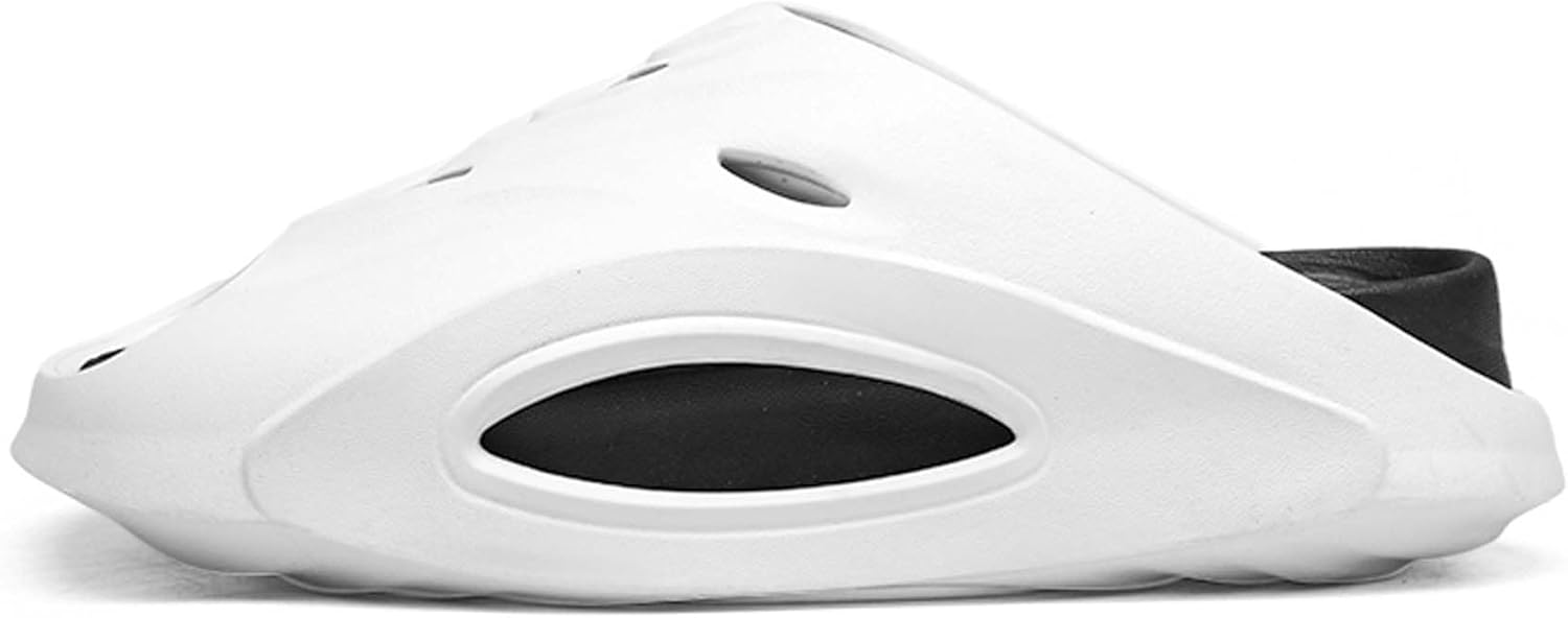 Унисекс летние шлепанцы с вырезами и толстой подошвой Generic, белый/черный
Унисекс летние шлепанцы с вырезами и толстой подошвой Generic, белый/черный