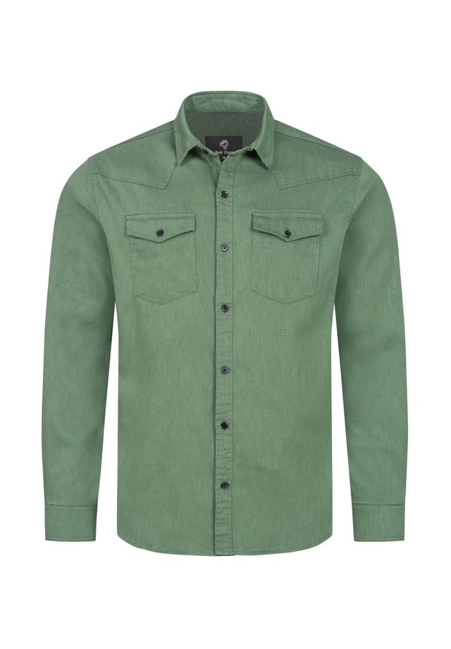 Джинсовая рубашка рубашка Rock Creek, зеленый
Джинсовая рубашка рубашка Rock Creek, зеленый