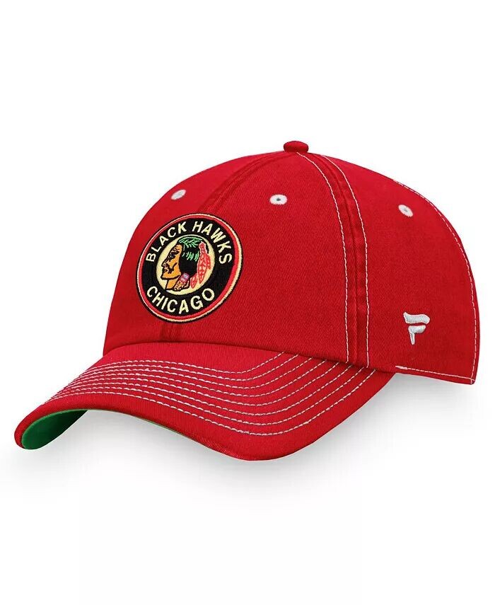Мужская красная регулируемая кепка Chicago Blackhawks в винтажном стиле Sport Resort Fanatics
Мужская красная регулируемая кепка Chicago Blackhawks в винтажном стиле Sport Resort Fanatics