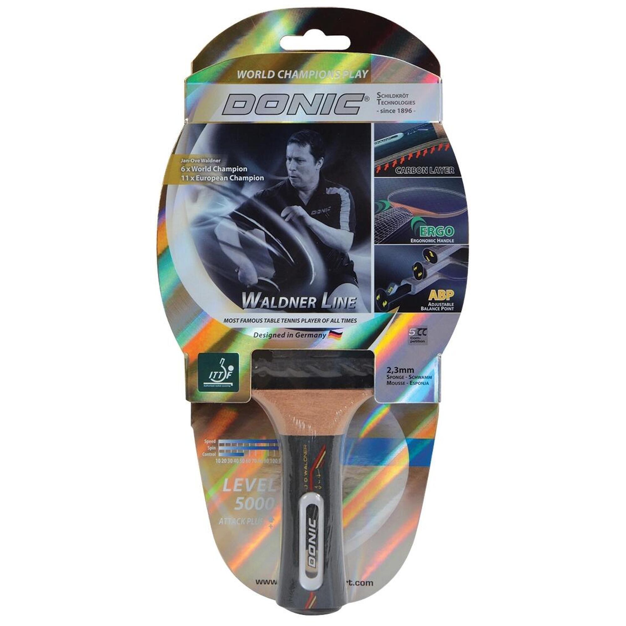 Ракетка для настольного тенниса Donic Waldner 5000
Ракетка для настольного тенниса Donic Waldner 5000