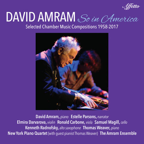 CD диск Amram / Parsons: So in America
CD диск Amram / Parsons: So in America