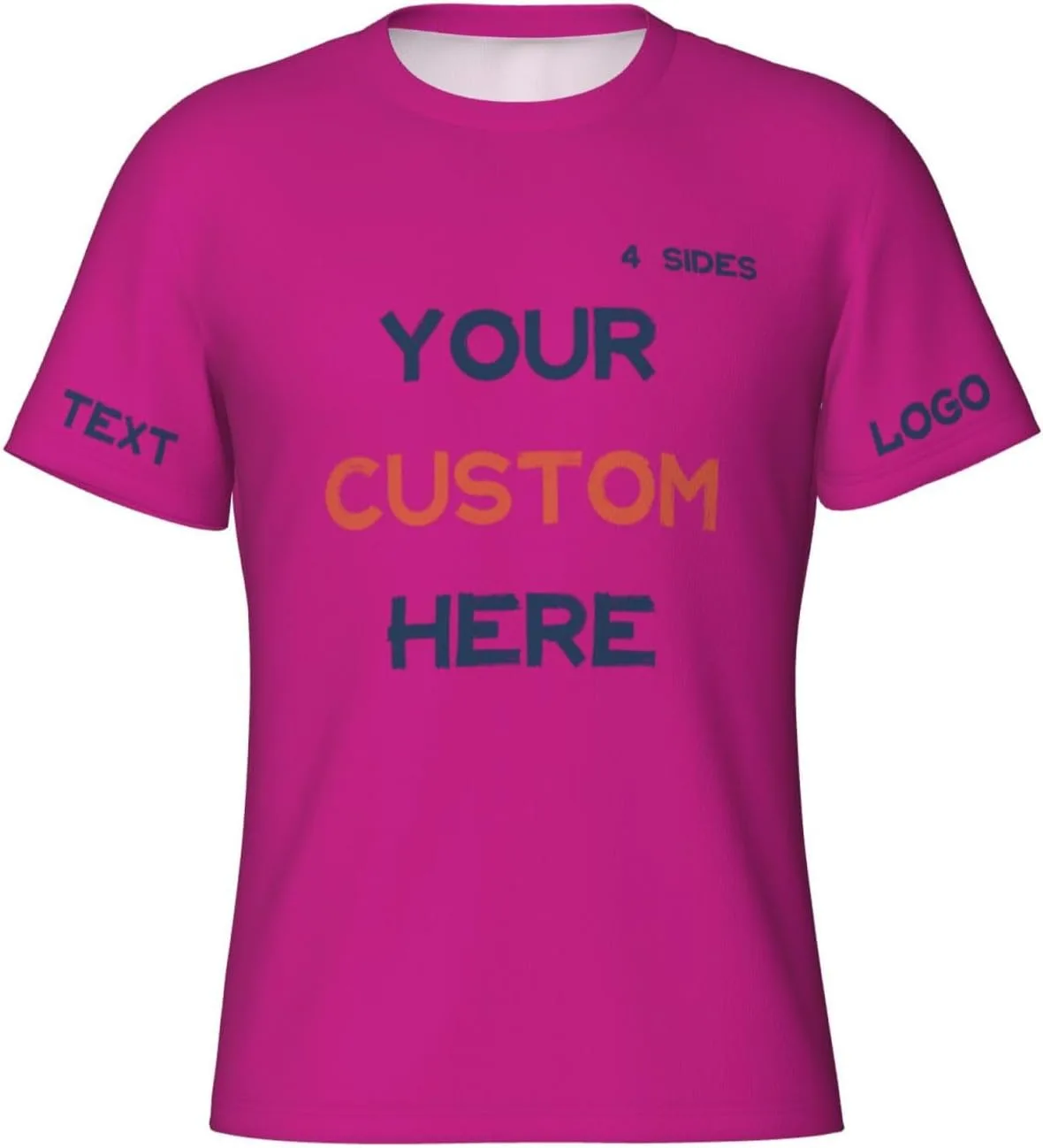 Футболка Custom с принтом на 4 сторонах
Футболка Custom с принтом на 4 сторонах