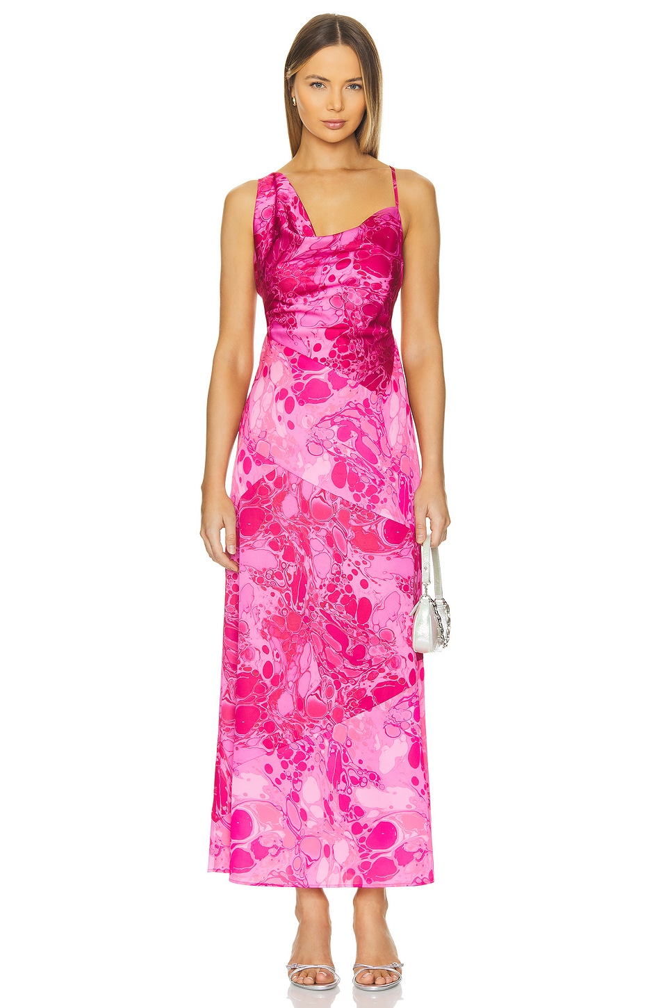 Платье amor с воротником-хомутиком The Wolf Gang, розовый
Платье amor с воротником-хомутиком The Wolf Gang, розовый