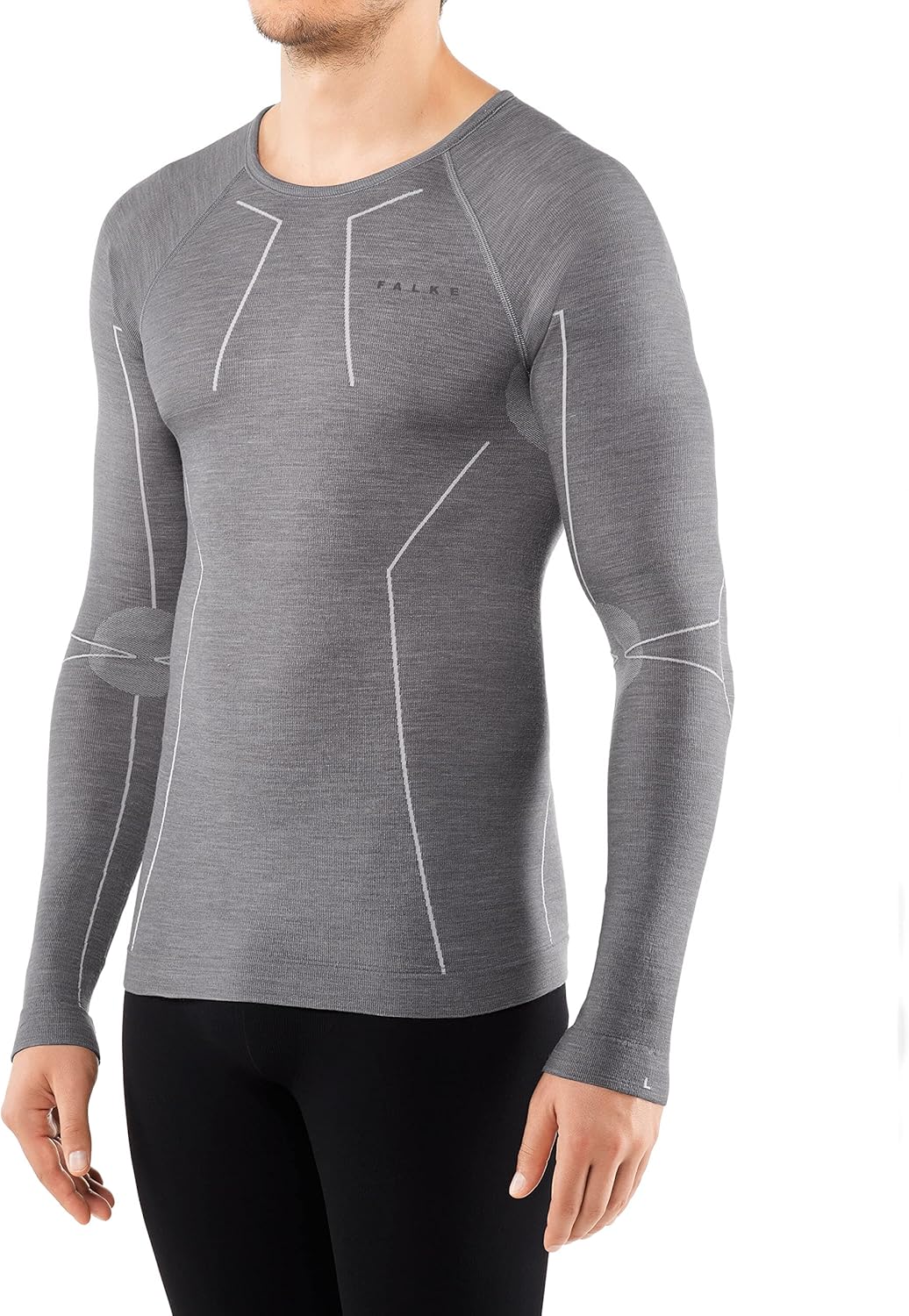 Мужской шерстяной топ FALKE, технический, базовый слой, 1 шт., Grey (Grey-Heather 3757)
Мужской шерстяной топ FALKE, технический, базовый слой, 1 шт., Grey (Grey-Heather 3757)