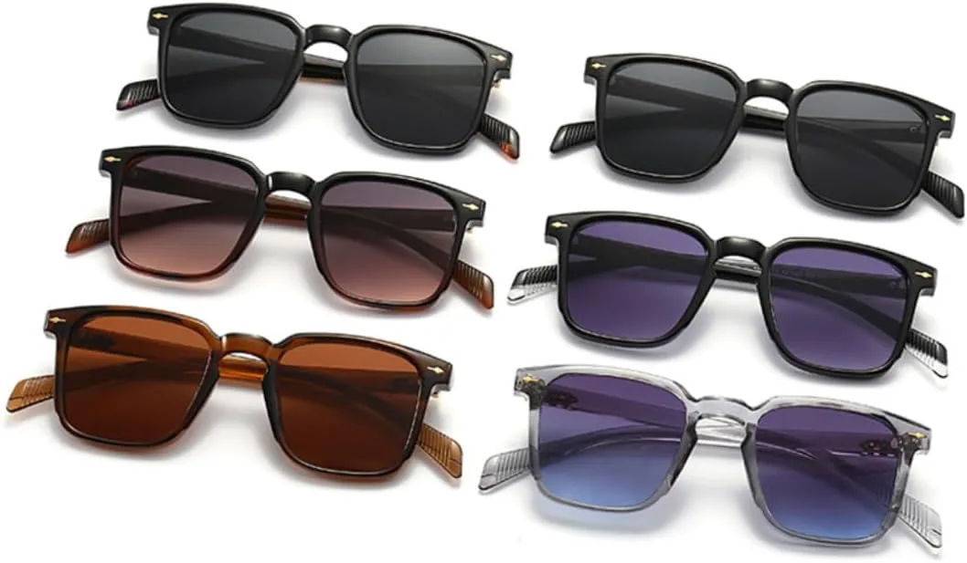 Ретро-классические солнцезащитные очки для женщин, защита от УФ-излучения UV400, модные мужские очки с заклепками и градиентным покрытием UUPTTPL, Black Gray Gradient
Ретро-классические солнцезащитные очки для женщин, защита от УФ-излучения UV400, модные мужские очки с заклепками и градиентным покрытием UUPTTPL, Black Gray Gradient