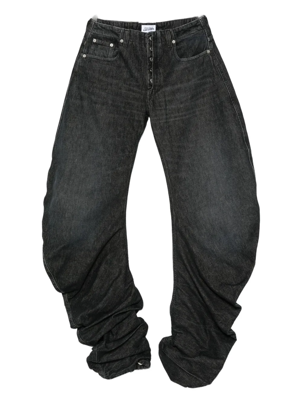 Собранные джинсы Jean Paul Gaultier, черный
Собранные джинсы Jean Paul Gaultier, черный