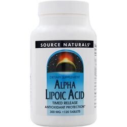 Source Naturals Альфа-липоевая кислота - замедленное высвобождение (300 мг) 120 таблеток
Source Naturals Альфа-липоевая кислота - замедленное высвобождение (300 мг) 120 таблеток