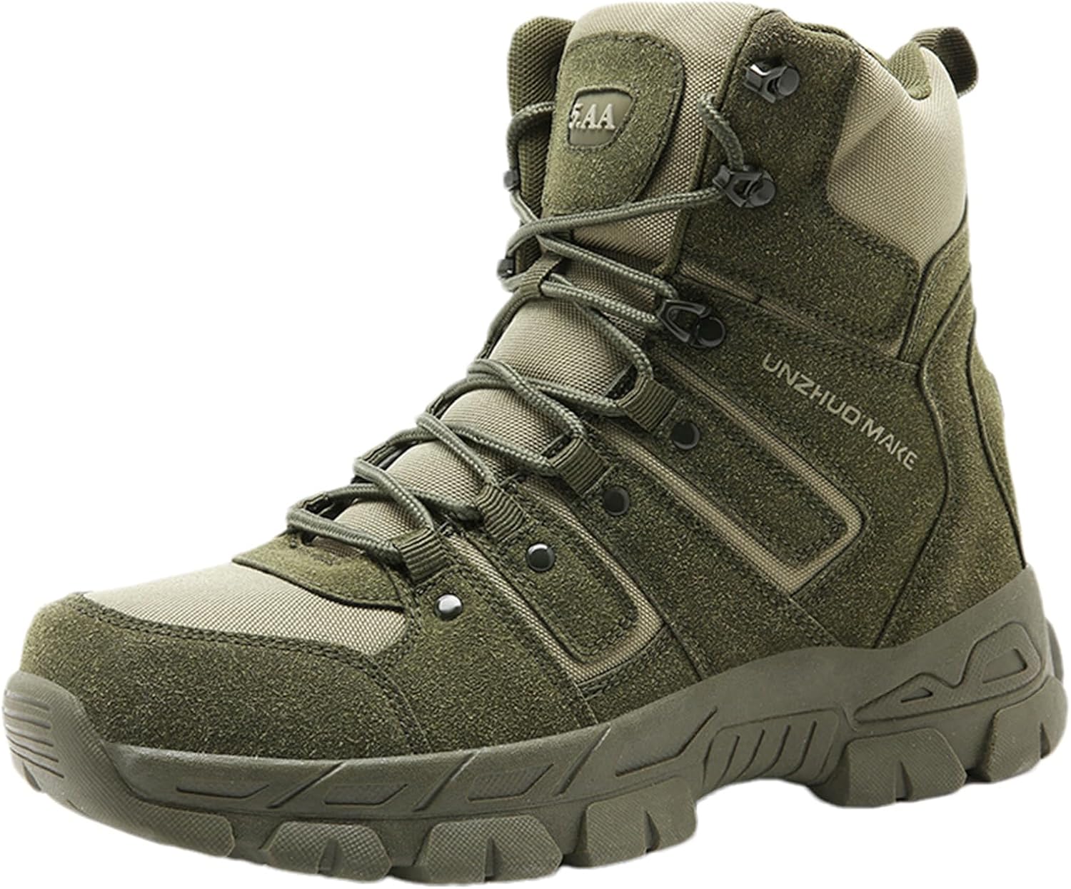 Мужские тактические ботинки, дышащие кроссовки, легкие защитные кроссовки, с боковой молнией, для походов, работы, прогулок и восхождений Xmncg, зеленый
Мужские тактические ботинки, дышащие кроссовки, легкие защитные кроссовки, с боковой молнией, для походов, работы, прогулок и восхождений Xmncg, зеленый