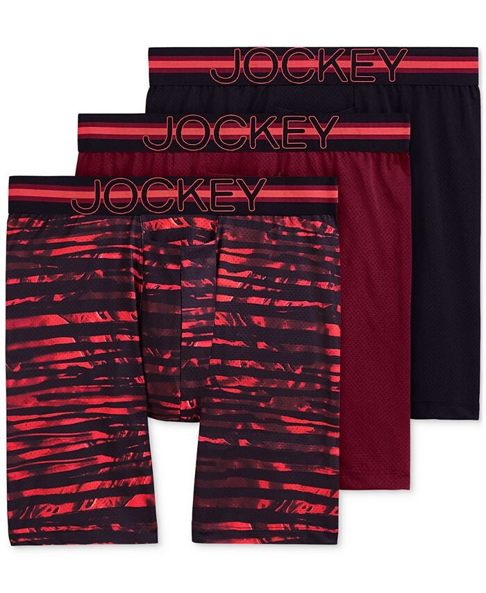 Мужские трусы-боксеры длиной 9 дюймов (9 дюймов) — 3 шт. Jockey, красный
Мужские трусы-боксеры длиной 9 дюймов (9 дюймов) — 3 шт. Jockey, красный