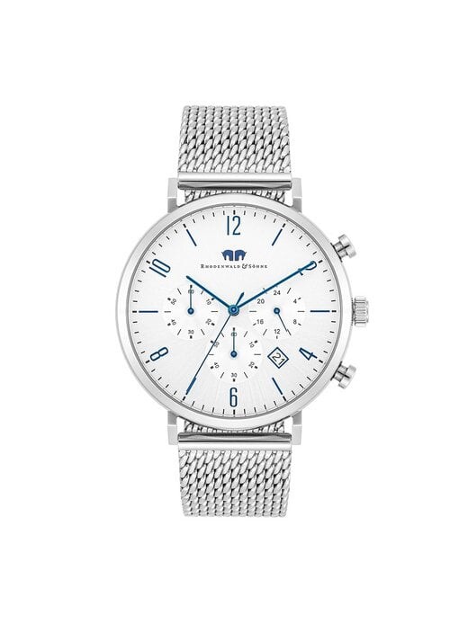 Часы-Браслет хронограф аракон Rhodenwald & Söhne, серебряный
Часы-Браслет хронограф аракон Rhodenwald & Söhne, серебряный