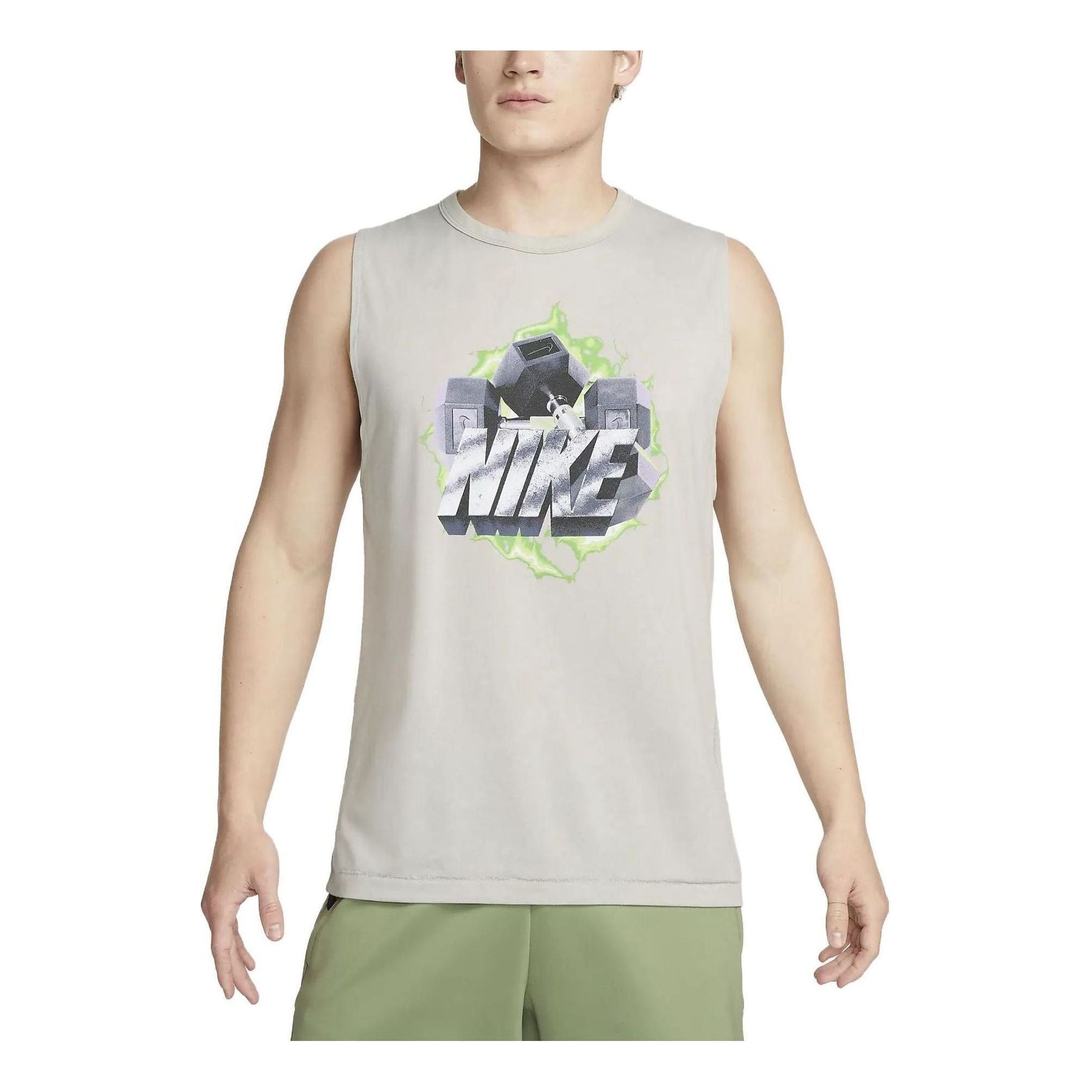 Топ Nike Dri-FIT Tank 'Grey'
Топ Nike Dri-FIT Tank 'Grey'