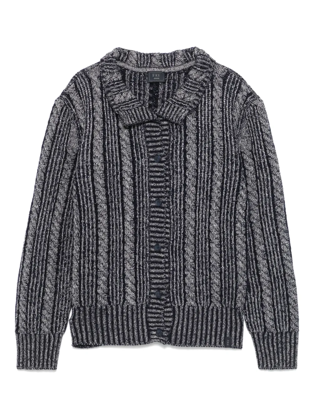 Кардиган фактурной вязки Fay Kids, синий
Кардиган фактурной вязки Fay Kids, синий