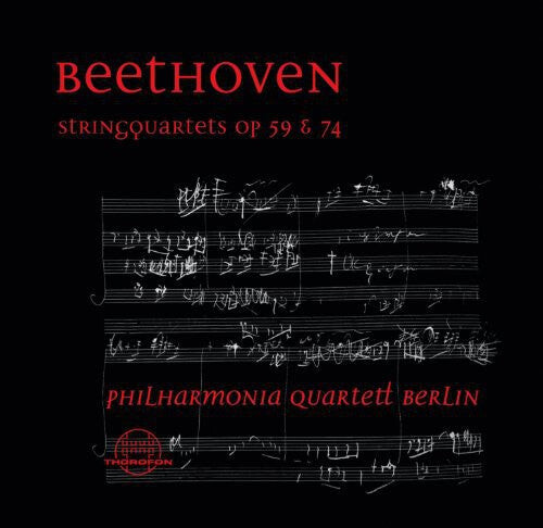 CD диск Beethoven: Streichquartette Op 59 & 74
CD диск Beethoven: Streichquartette Op 59 & 74