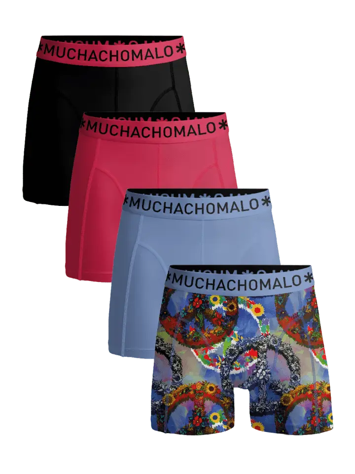 Боксеры Muchachomalo 4er Set short, разноцветный
Боксеры Muchachomalo 4er Set short, разноцветный