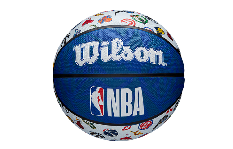 Wilson Баскетбольный мяч NBA Rubber темно-синий размер 7 для тренировок
Wilson Баскетбольный мяч NBA Rubber темно-синий размер 7 для тренировок