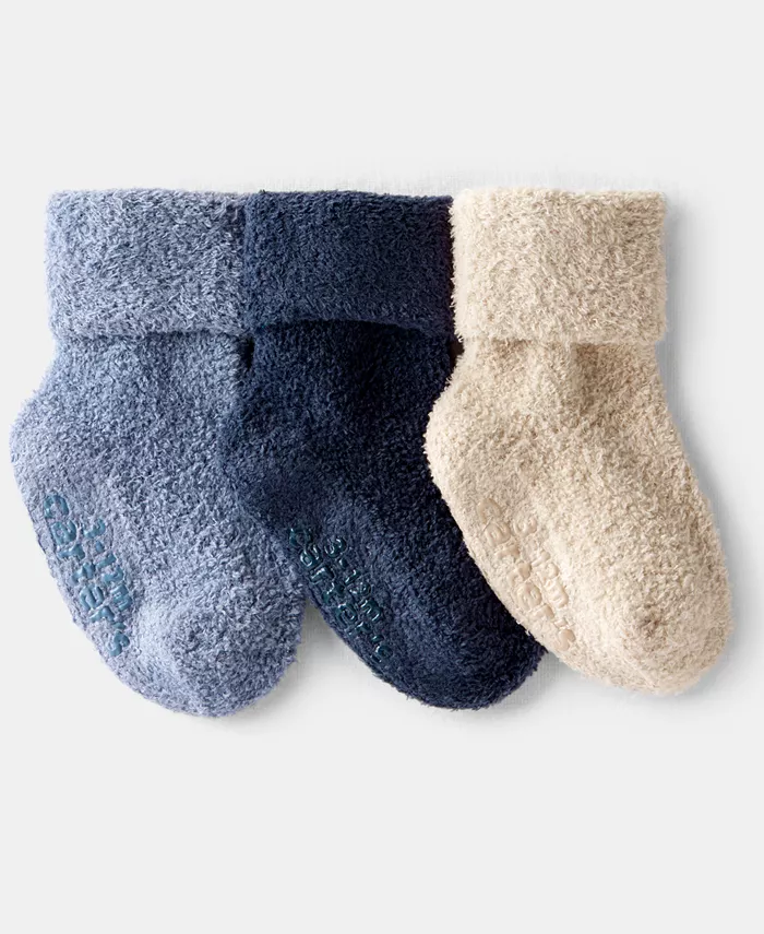 Детские носки-пинетки для мальчиков, 3 пары с отворотом Carter'S, мультиколор
Детские носки-пинетки для мальчиков, 3 пары с отворотом Carter'S, мультиколор