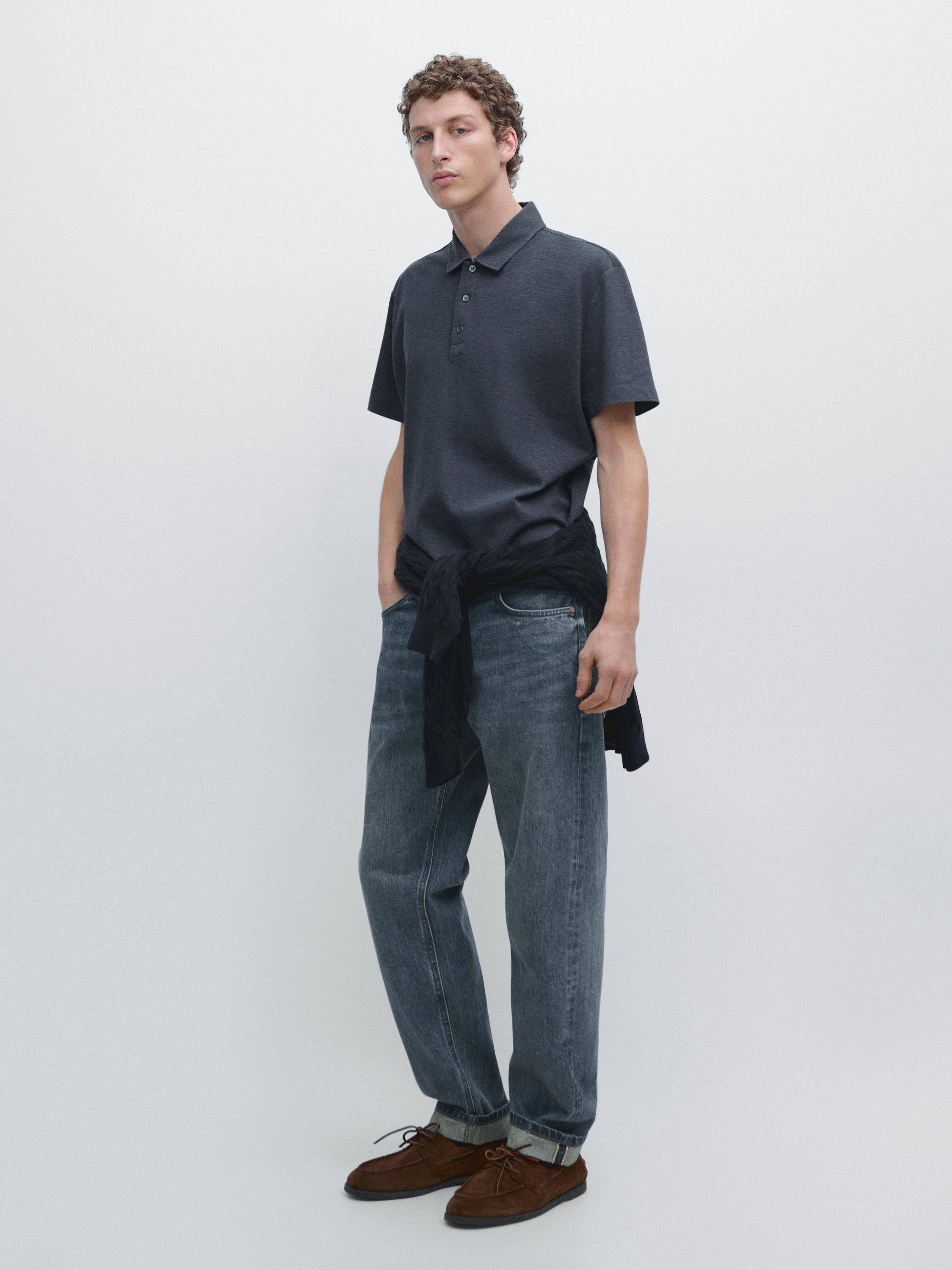 Хлопковое поло с коротким рукавом Massimo Dutti, indigo, Фиолетовый, Хлопковое поло с коротким рукавом Massimo Dutti, indigo
Хлопковое поло с коротким рукавом Massimo Dutti, indigo, Фиолетовый, Хлопковое поло с коротким рукавом Massimo Dutti, indigo