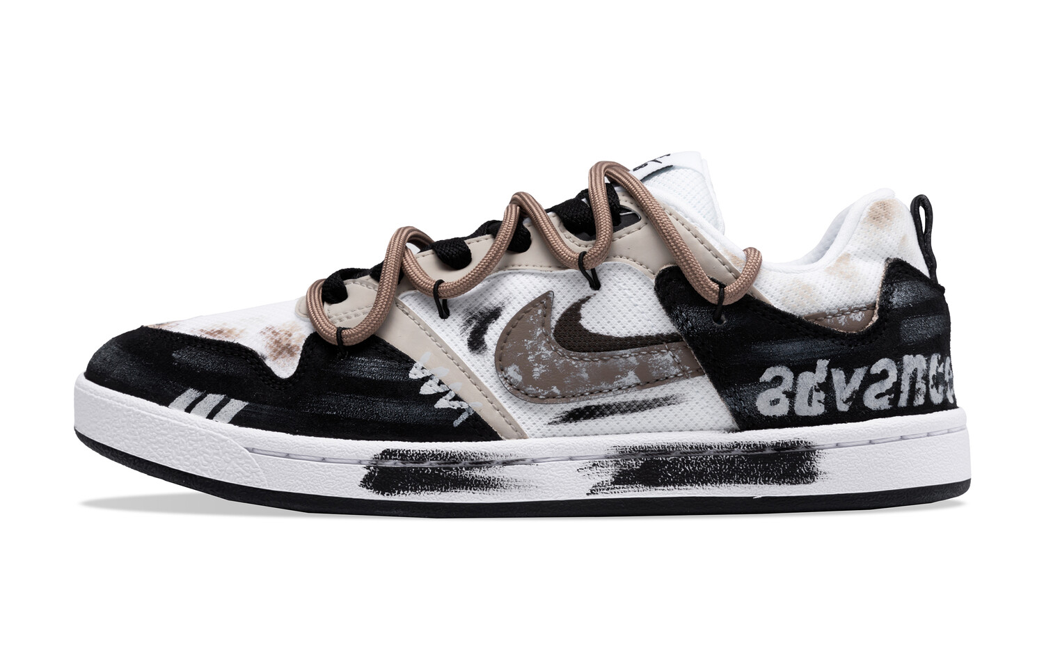 SB Alleyoop Скейтборд Кроссовки Мужские Низкие черный/коричневый Nike 
SB Alleyoop Скейтборд Кроссовки Мужские Низкие черный/коричневый Nike